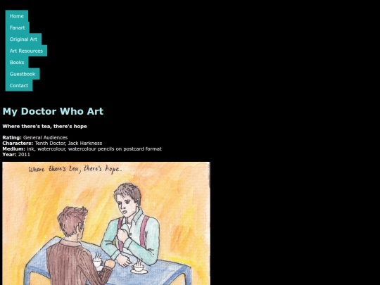 Doctor Who/teaandhope screenshot