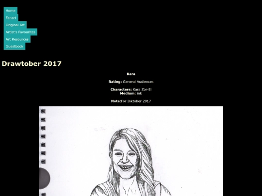 Drawtober/2017-Kara screenshot