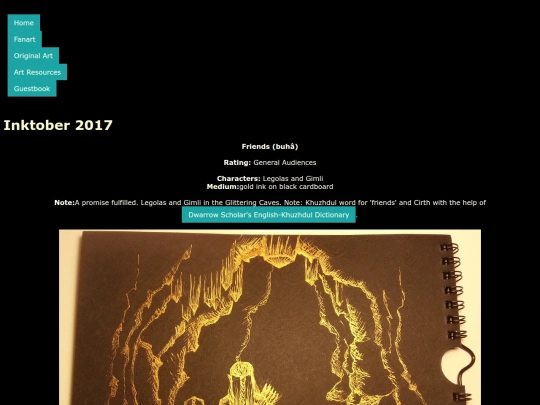 Drawtober/2017-caves screenshot