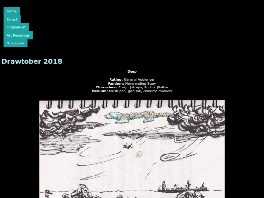 Drawtober/2018-deep screenshot