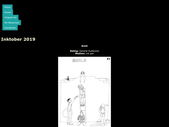 Drawtober/2019-build screenshot