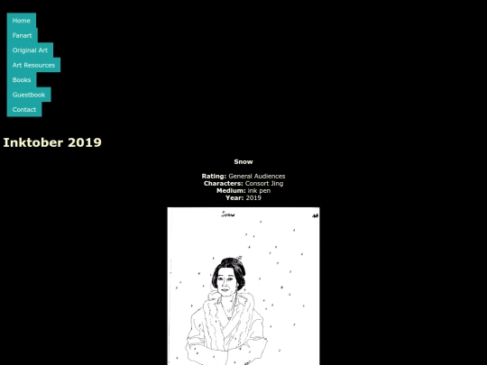 Drawtober/2019-snow screenshot