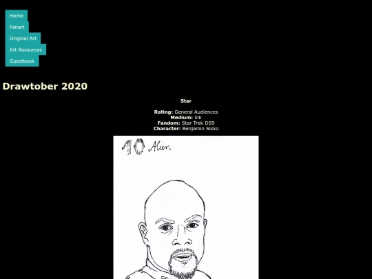 Drawtober/2020-alien screenshot