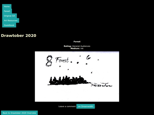 Drawtober/2020-forest screenshot
