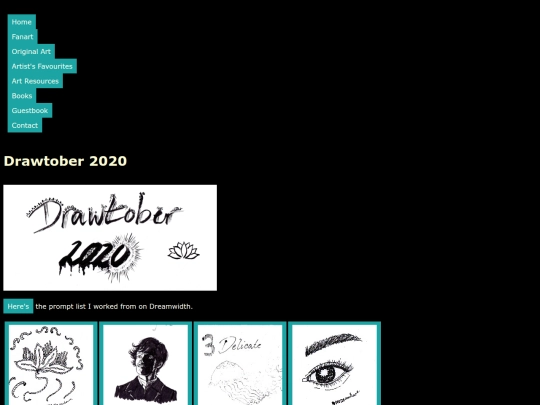 Drawtober/2020Drawtober screenshot