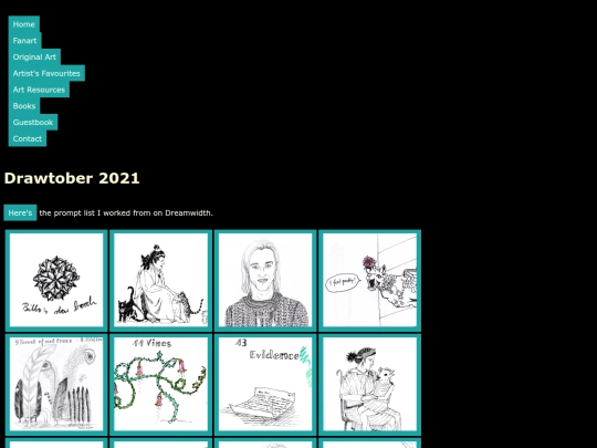 Drawtober/2021drawtober screenshot