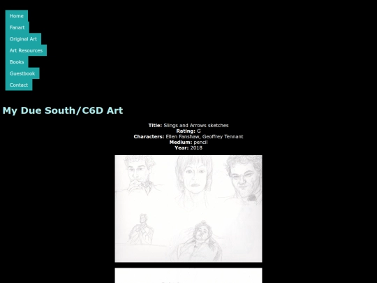 Duesouth/slingsarrowssketches screenshot