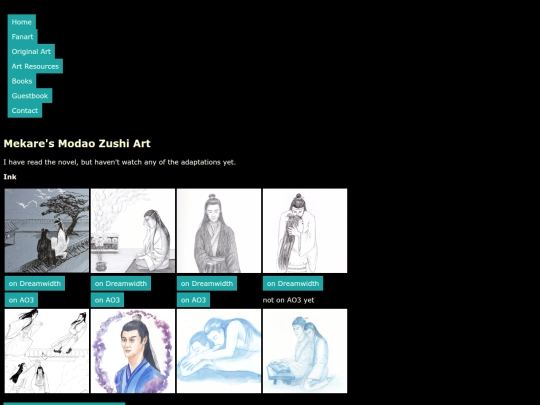 MDZS art/mdzsart screenshot
