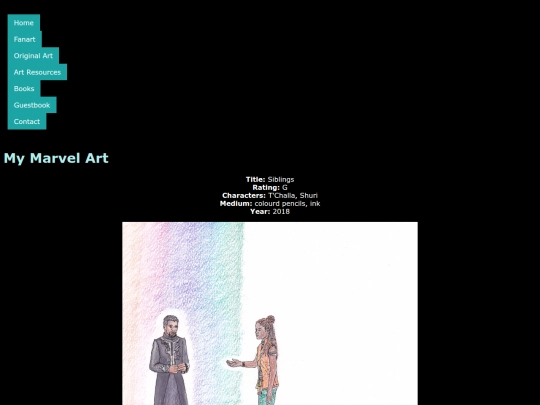 Marvel Art/siblings screenshot