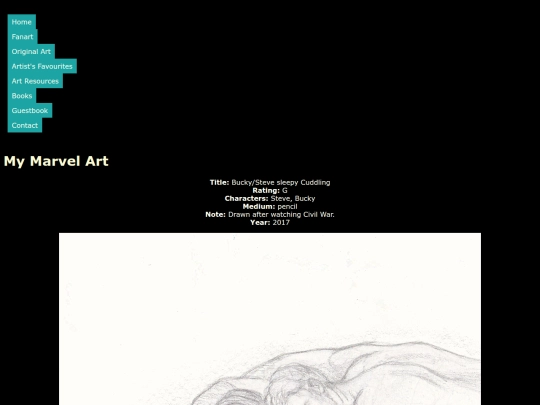 Marvel Art/sleepycuddle screenshot