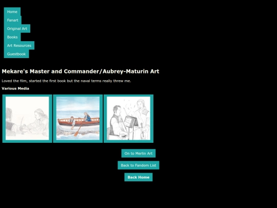 Masterandcommander/mastercommanderindex screenshot