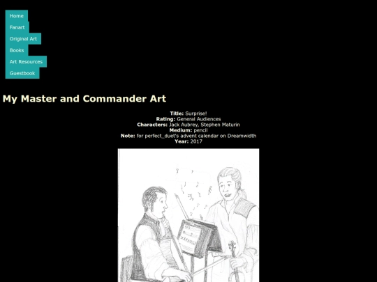 Masterandcommander/perfectduet screenshot