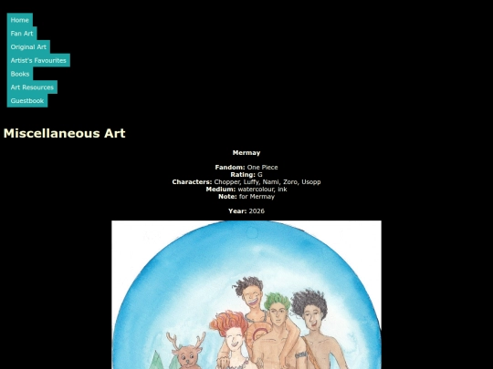 Misc fandoms/mermaidpiece screenshot