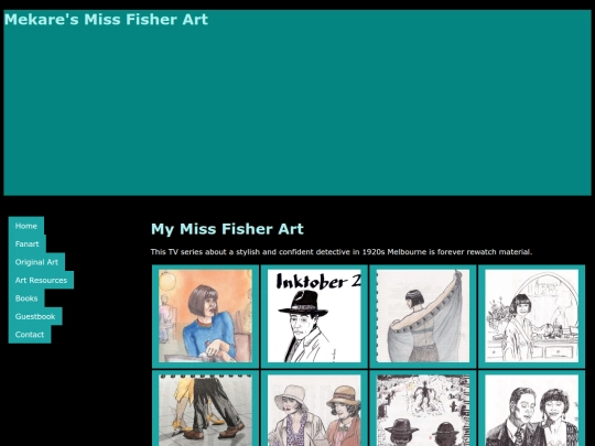 MissFisher art/missfisher screenshot