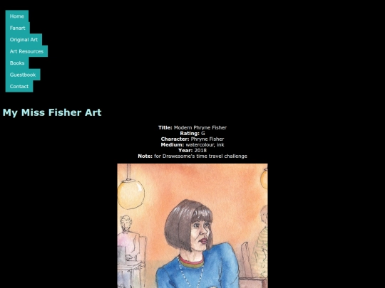 MissFisher art/modernPhryne screenshot