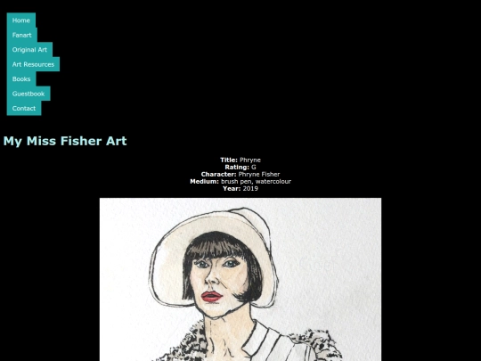 MissFisher art/phryne screenshot
