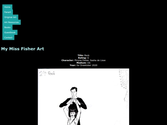 MissFisher art/sashadance screenshot