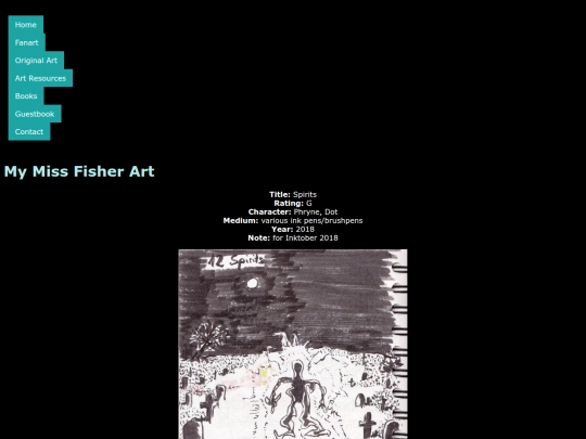 MissFisher art/spirits screenshot