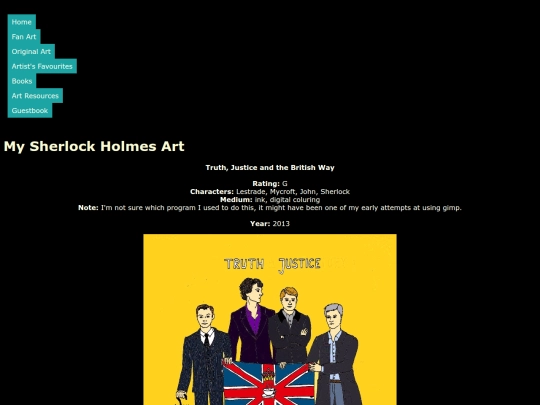 Sherlockart/britishway screenshot