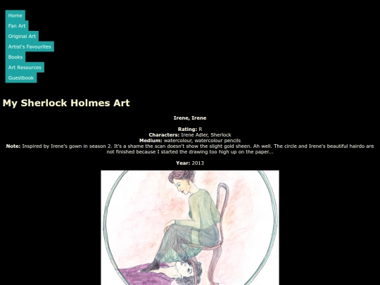 Sherlockart/irene1 screenshot
