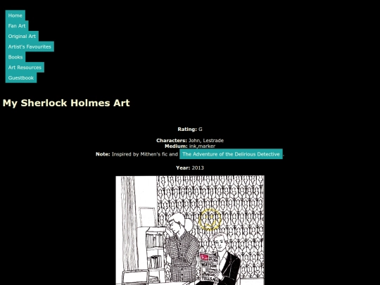 Sherlockart/lestrade screenshot