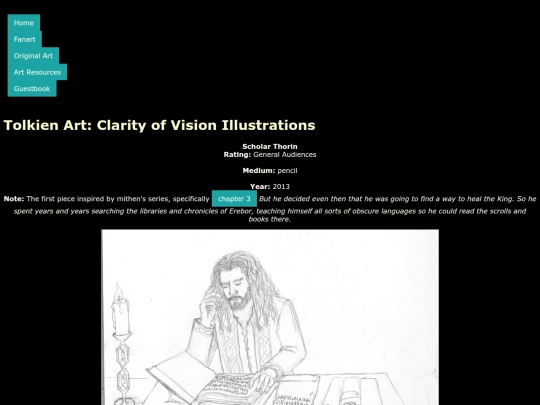 Tolkien Art/scholarthorin1 screenshot