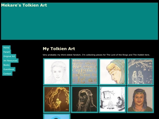 Tolkien Art/tolkienindex screenshot