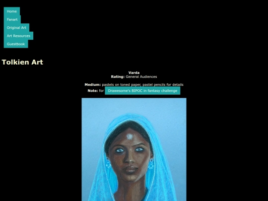 Tolkien Art/varda screenshot