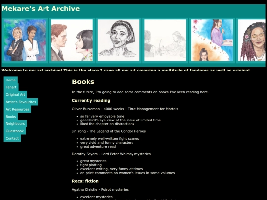 books screenshot