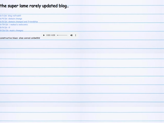 blog screenshot