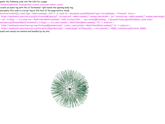js/fireworks screenshot