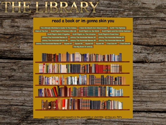 library screenshot