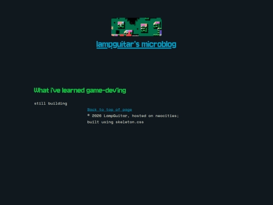 lessons_gamedev screenshot