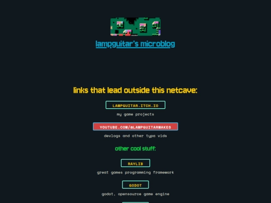 links screenshot