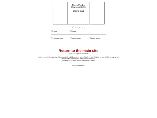 charasort screenshot