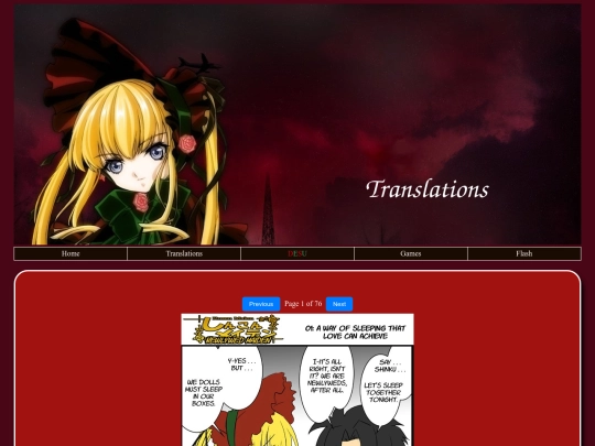 html/mangareader screenshot