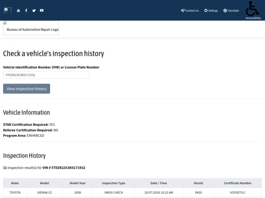 index screenshot