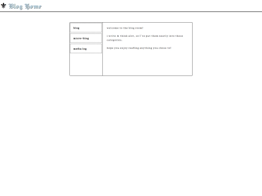 pages/blogroom/bloghome screenshot