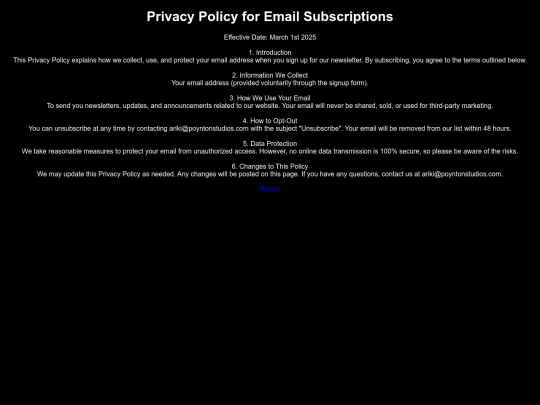 PrivacyPolicy screenshot