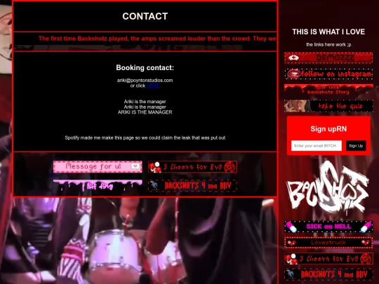 contact screenshot