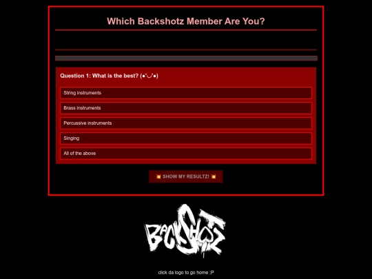 quiz screenshot