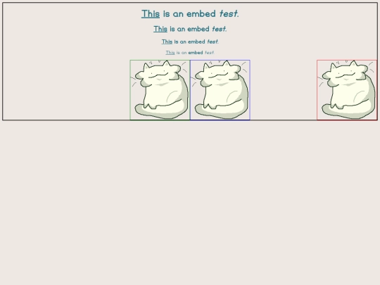 conics/demopage screenshot