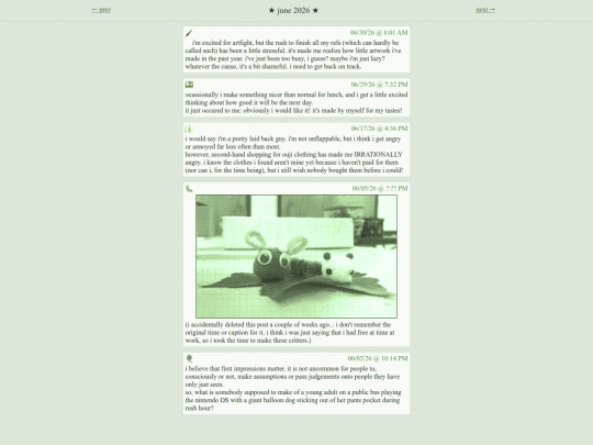 microblog/june screenshot