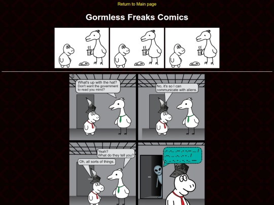 comics/thegormlessfreaks screenshot