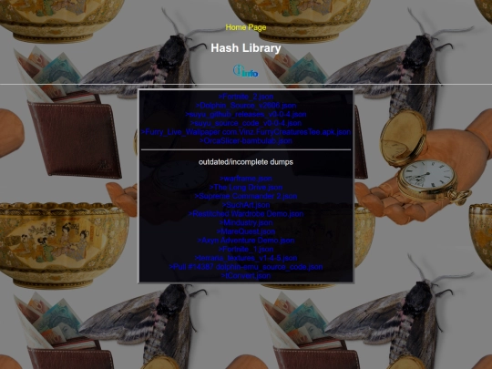pages/hash_log/hash_directory screenshot