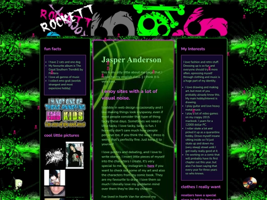 aboutme screenshot
