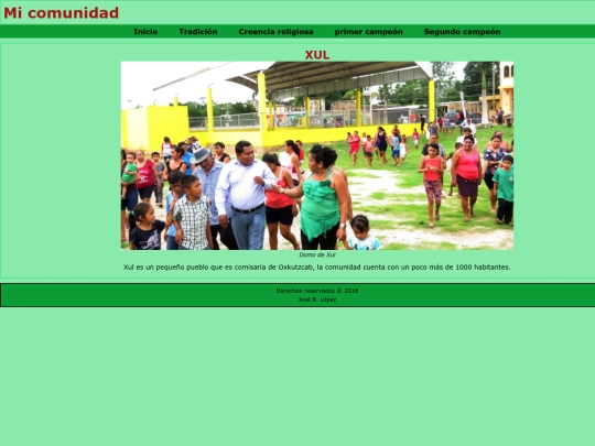 comunidad/comunidad screenshot
