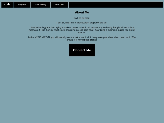 pages/about screenshot