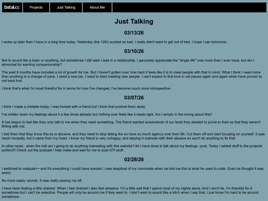 pages/justTalk screenshot