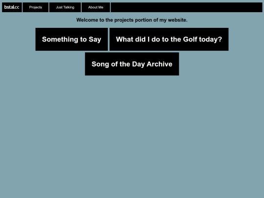 pages/projects screenshot